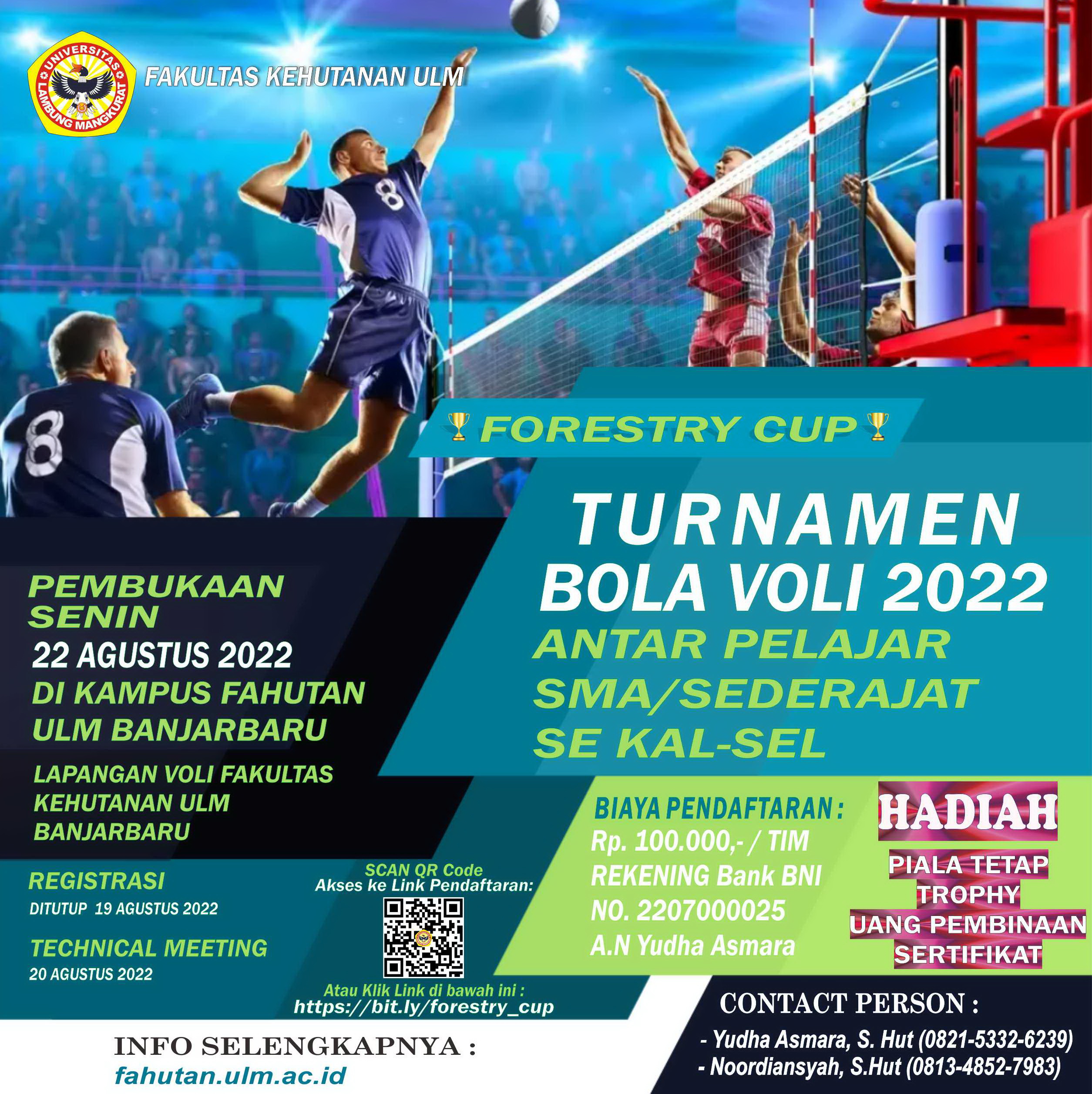 Turnamen Bola Voli 2022 Antar Pelajar SMA/Sederajat Se Kal-Sel ...